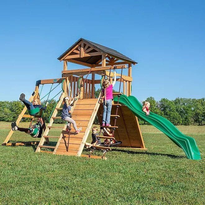 Discovery Endeavor Cedar Swing Set