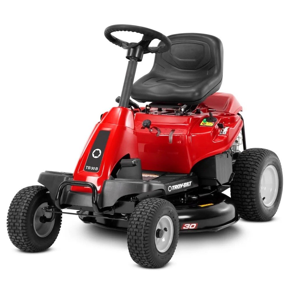 TB30B Compact Riding Lawn Mower – 30" Rear Engine Riding Mower for Residential Lawns