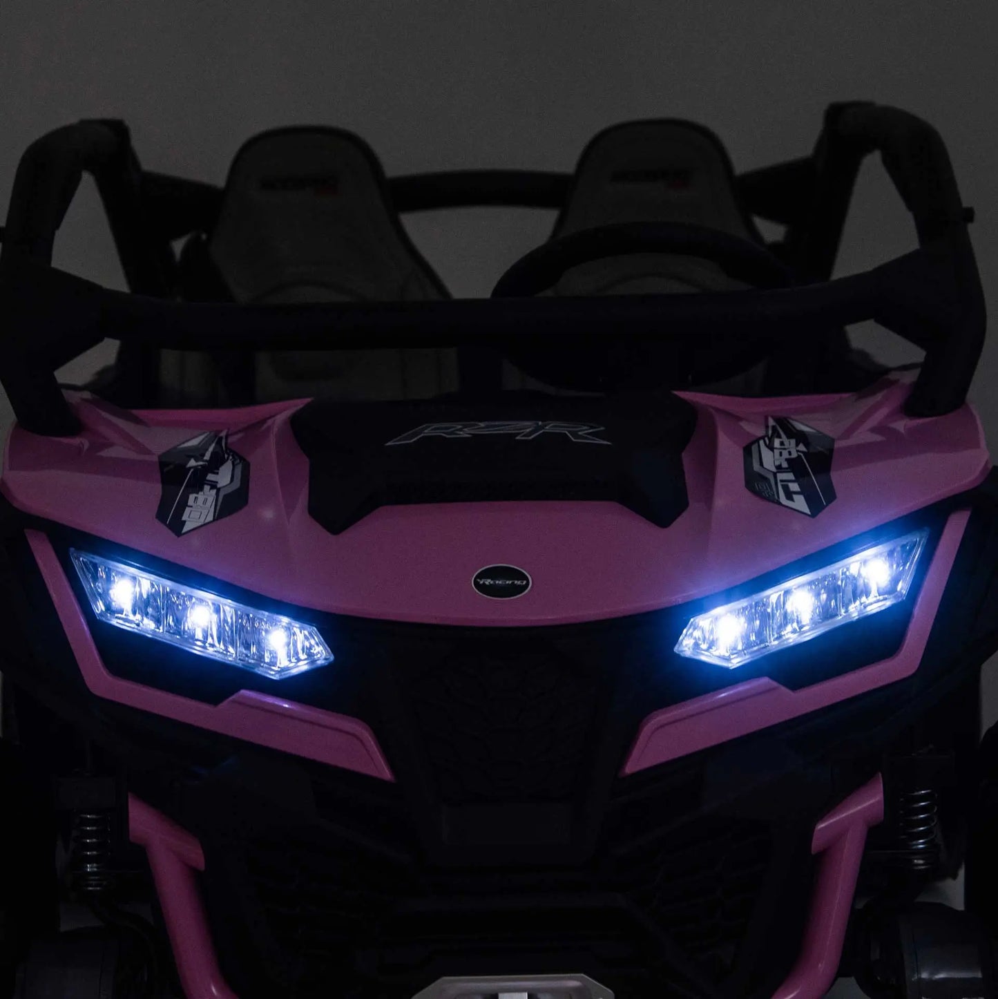 Trail Runner 24V 4WD Kids Ride-On UTV with R/C Parental Remote | Pink