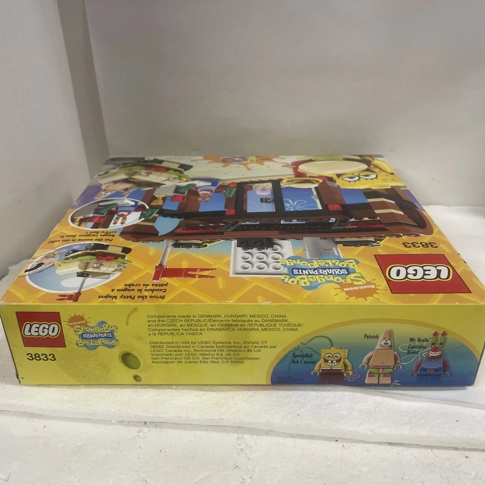 Lego Krusty Krab Adventures #3833 SpongeBob SquarePants-Factory Sealed Set M member432453 (5521)
