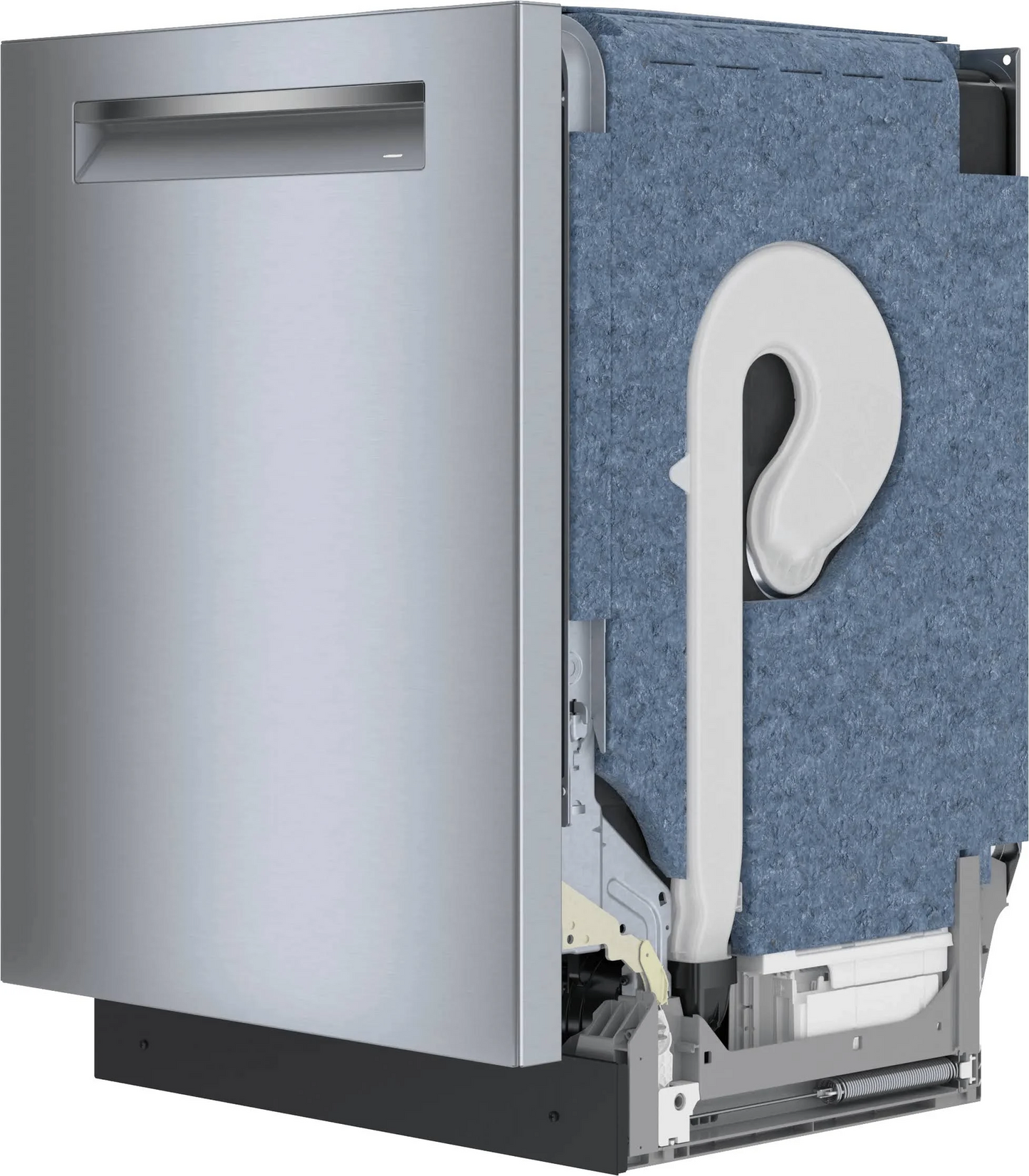 Bosch 800 Series 24 in. Top Control Smart Dishwasher with 42 dBa Sound Level, 3rd-Rack, CrystalDry &amp; Pocket – Stainless Steel