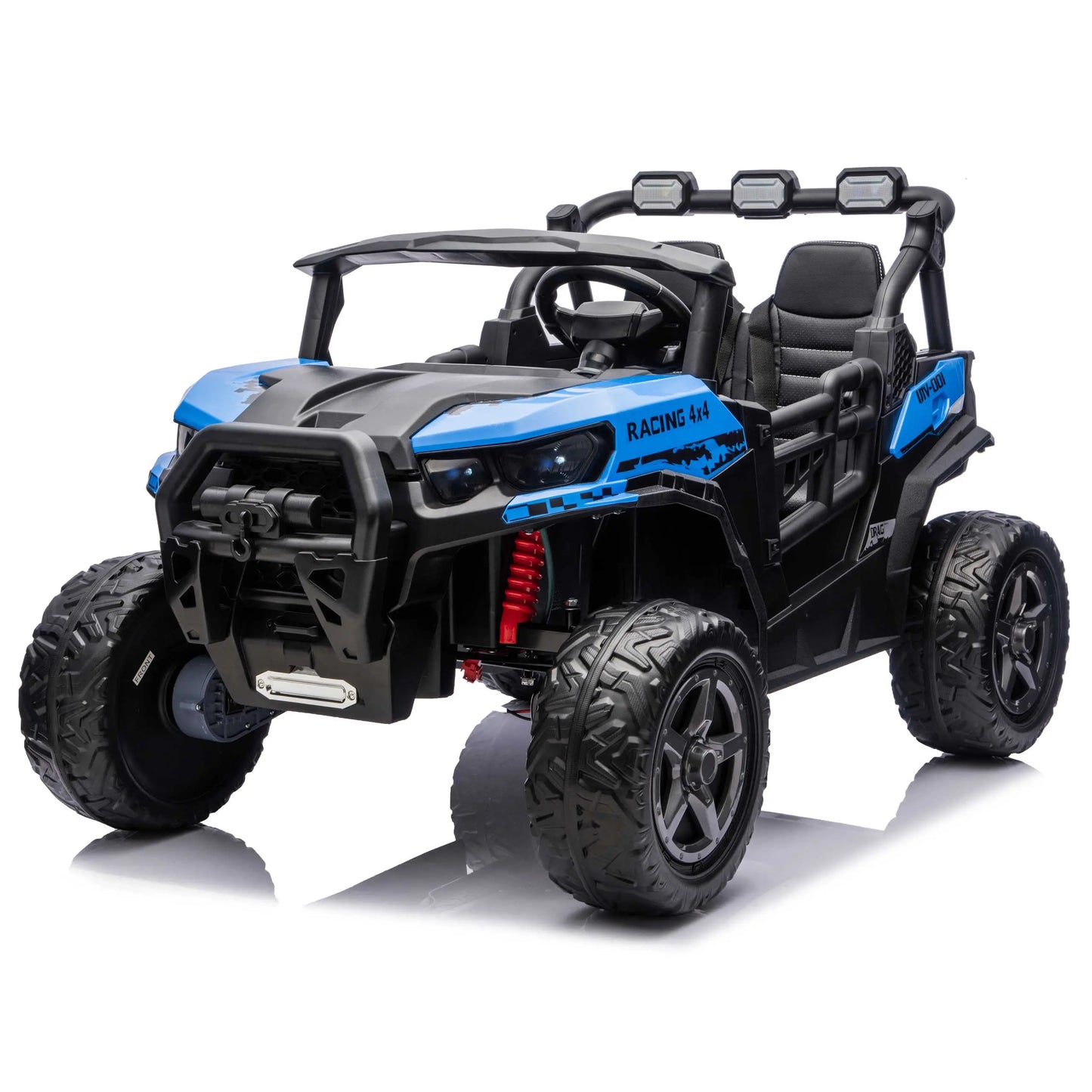 Trail Rider 24V 4WD Kids Ride-On UTV with R/C Parental Remote | Blue