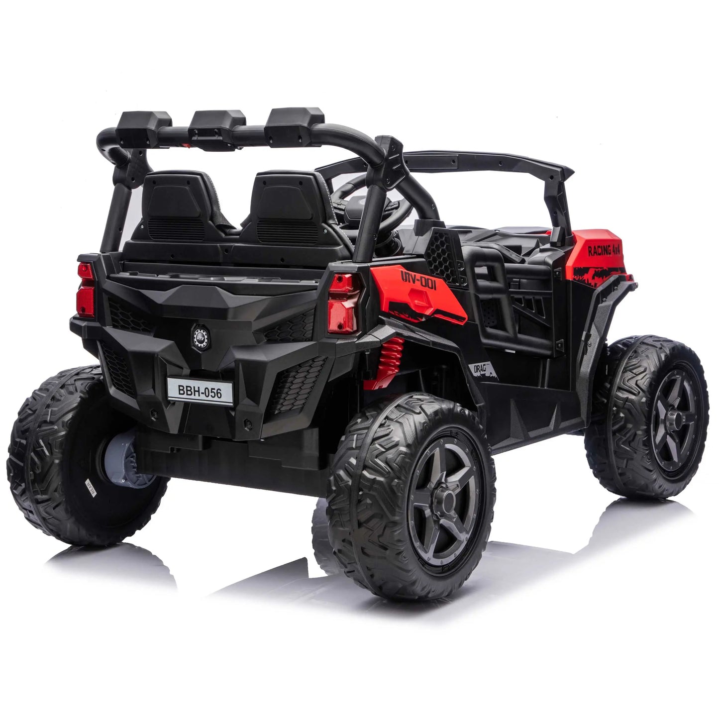 Trail Rider 24V 4WD Kids Ride-On UTV with R/C Parental Remote | Red