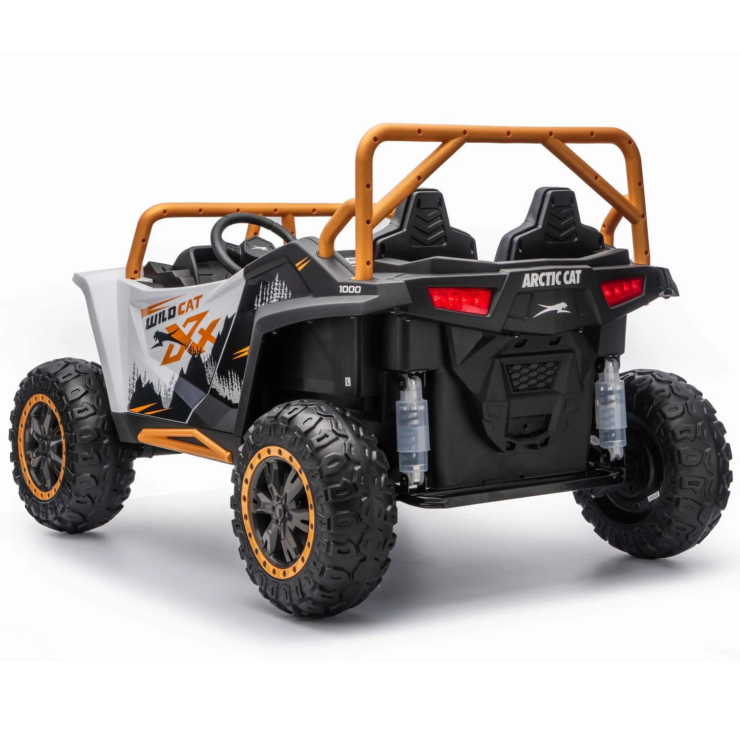 Arctic Cat XL 24V 4WD Kids Ride-On UTV with R/C Parental Remote | White